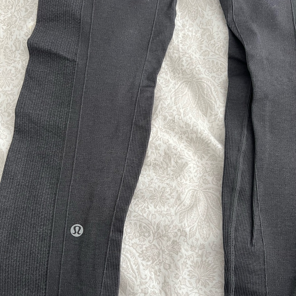 lululemon athletica Black Leggings Sleek and Versatile